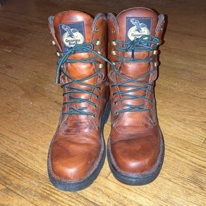 Georgia Boots - Eagle Light Lace-Up Work Boots, G8083